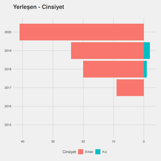 Elektrik yıllara göre cinsiyet