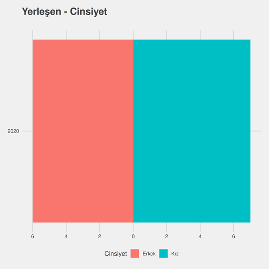 Uluslararası İşletme Yönetimi yıllara göre cinsiyet